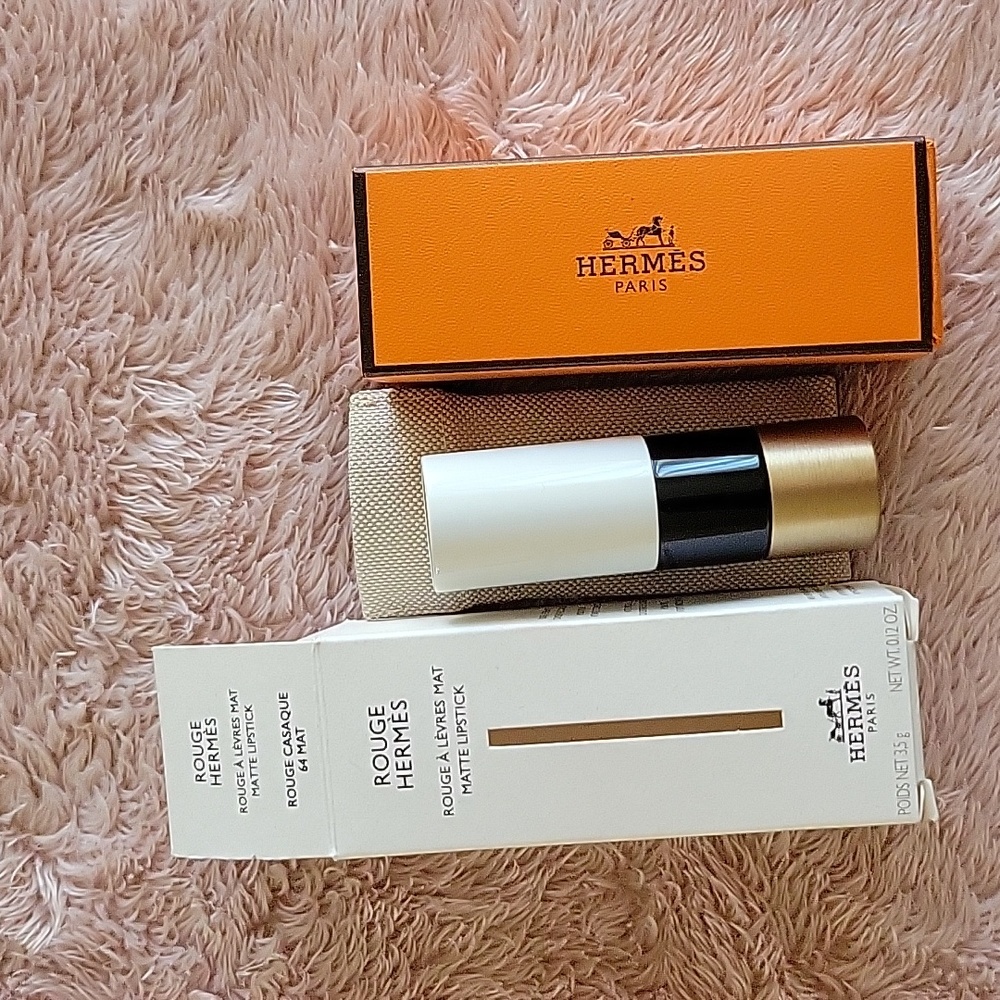 Rouge Hermes matte lipstick